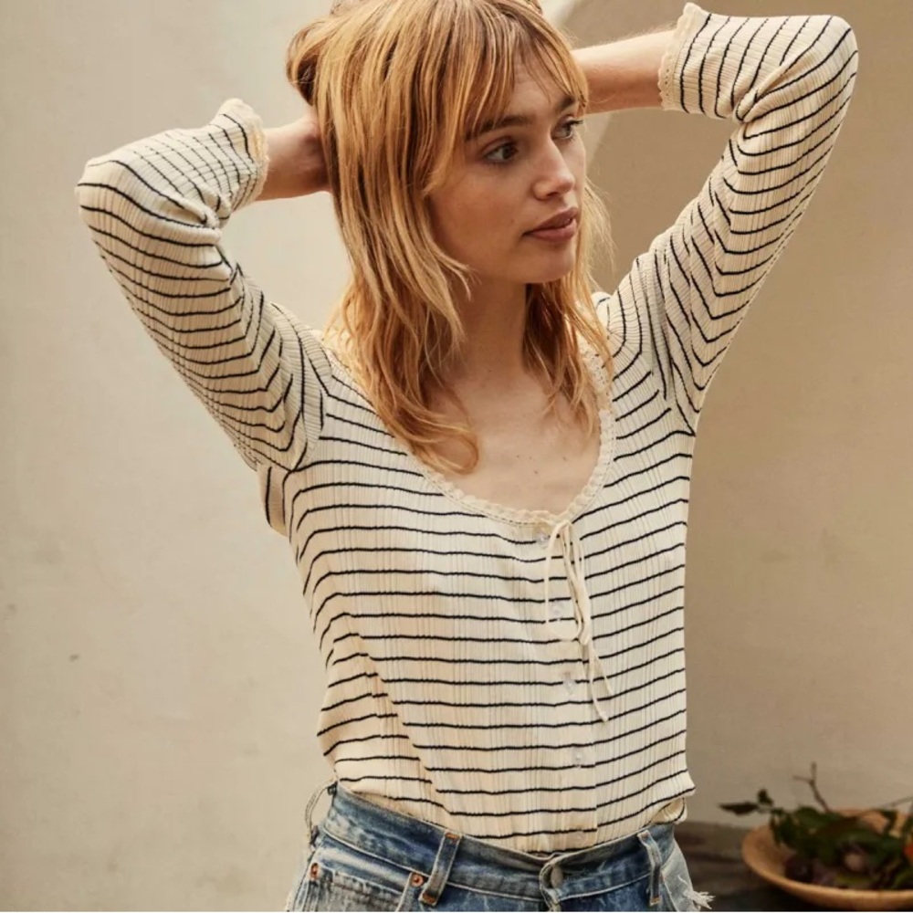 Doen Vivienne Striped Top